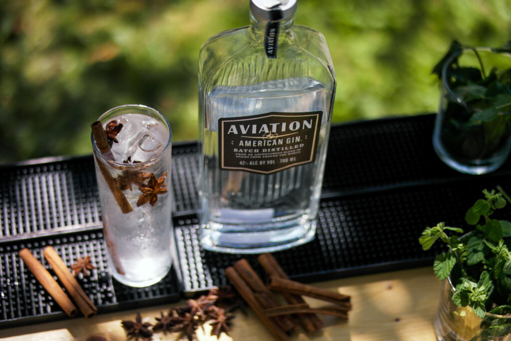 Aviation American Gin bottle